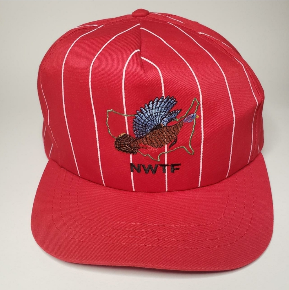 Rare Vintage National Wild Turkey Federation (NWTF) strapback Hat/Cap